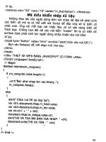 Tự học thiết kế trang web bằng Java Script part 4 docx