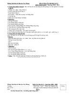 ĐỀ CƯƠNG ÔN THI HỌC KỲ I pptx