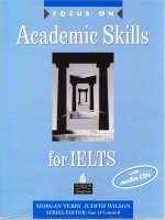 focus on academic skills for ielts phần 1 doc