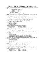 CÂU HỎI TRẮC NGHIỆM KHÁCH QUAN PHẦN SẮT ppsx