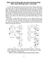 Giáo trình hướng dẫn tìm hiểu phương pháp ARC (Auto-Refrigerated Cascade) phần 1 potx