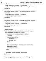 Tự học ngôn ngữ lập trình Visual Basic 2005 part 3 pptx