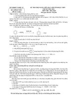 KỲ THI CHỌN GIÁO VIÊN DẠY GIỎI TỈNH BẬC THPT CHU KỲ 2010 -2011 docx