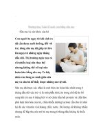 Hưởng ứng Tuần lễ nuôi con bằng sữa mẹ ppt