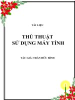 Thủ thuật sử dụng máy tính pdf