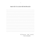 Các giải pháp cải thiện chỉ số dịch vụ hỗ trợ doanh nghiệp nhằm nâng cao năng lực cạnh tranh của tỉnh khánh hòa