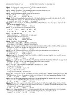 ĐỀ THI THỬ CAO ĐẲNG VÀ ĐẠI HỌC 2011 pot