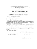 Một số biện pháp nhằm đẩy mạnh hoạt động tiêu thụ mặt hàng phân bón lá của công ty TNHH long sinh tại thị trường tây nguyên