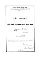 Điều khiển lưu lượng trong mạng MPLS