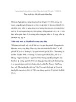 Hưởng ứng Ngày phòng chống Tăng huyết áp Thế giới 17/5/2010: Tăng huyết áp - Kẻ giết người thầm lặng doc