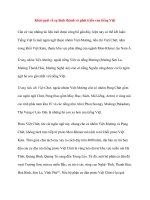 Khái quát về sự hình thành và phát triển của tiếng Việt potx