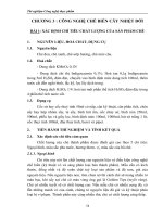 Thí nghiệm Công nghệ thực phẩm - Chương 3 công nghệ chế biến cây nhiệt đới - Bài 1 pptx