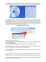 GIÁO TRÌNH Tìm hiểu Microsoft Powerpoint 2007 phiên bản tiếng việt(Lê Văn Hiếu) - 5 ppt