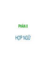 Kiến trúc máy tính PHẦN II HỢP NGỮ - Chương 1 pps