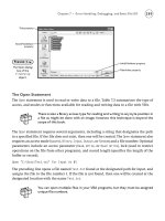 Microsoft Excel VBA Programming for the Absolute Beginner Second Edition phần 7 pdf