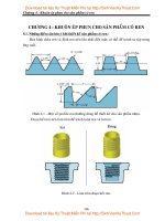 Thiết kế khuôn ép phun cho sản phẩm ren (sinh viên ký thuật) - 1 pdf