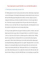 Ứng xử ngôn ngữ của người Việt đối với các yếu tố gốc Hán (phần 2) pptx