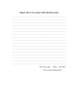 Một số biện pháp nhằm nâng cao khả năng cạnh tranh tại chi nhánh công ty cổ phần vận tải tốc hành mai linh tại khánh hòa