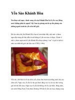 Yến Sào Khánh Hòa pps