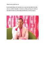 Thăm căn hộ của kiến trúc sư docx