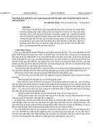 Ứng Dụng lý thuyết độ tin cậy và phương pháp thiết kế ngẫu nhiên trong đánh giá an toàn ổn định đê kè biển doc