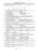 KI M TRA HÓA HỌC 1 TIẾT pps