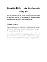 Bánh tôm Hồ Tây - dập dìu sóng nước hoàng hôn potx