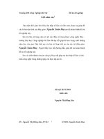 Nghiên cứu mô hình xử lý nước của công ty HOYA