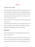 Bệnh Học Thực Hành: ADDISON (A Đich Sâm Chứng - Addison) ppt