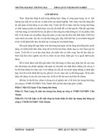 tổ chức lực lượng bán hàng của công ty tnhh sxtmdv tiến thành