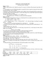 KIỂM TRA CUỐI NĂM MÔN HÓA pdf
