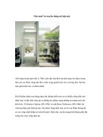 “Nội cảnh” từ truyền thống tới hiện đại pps