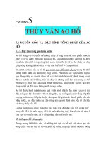 Thủy văn công trình - Chương 5 docx