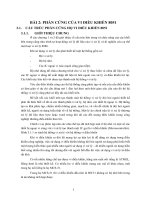 BÀI 2: PHẦN CỨNG CỦA VI ĐIỀU KHIỂN docx