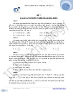 Đề 7: khảo sát sự biến thiên của dòng điện ppsx