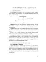 Công trình đường sắt Tập 1 - Phần 1 Tuyến đường sắt - Chương 2 pptx