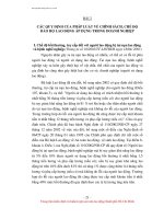 TÀI LIỆU HUẤN LUYỆN AN TOÀN, VỆ SINH LAO ĐỘNG CHO NGƯỜI SỬ DỤNG LAO ĐỘNG - BÀI 2 docx