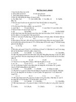 Bài Tập (Ancol - phenol) pdf