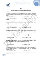 ĐỀ 5 VIẾT PHƯƠNG TRÌNH DAO ĐỘNG ĐIỀU HÒA ppsx