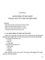 Giáo trình nguyên lý thiết kế kiến trúc nội thất part 2 pptx