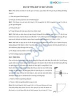 Bài tập tổng hợp cơ học vật rắn pptx