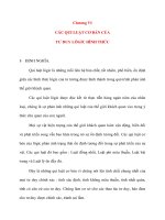 Logic Học: Chương VI CÁC QUI LUẬT CƠ BẢN CỦA TƯ DUY LÔGÍC HÌNH THỨC docx