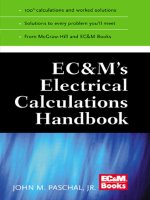 EC&M’s Electrical Calculations Handbook - Chapter 1 ppsx