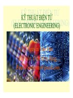 Kỹ thuật điện tử ( GV Nguyễn Văn Hân ) - Phần 1 pps