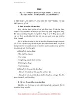 TÀI LIỆU HUẤN LUYỆN AN TOÀN, VỆ SINH LAO ĐỘNG CHO NGƯỜI SỬ DỤNG LAO ĐỘNG - BÀI 5 pptx