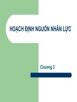Bài giảng quản trị nguồn nhân lực_c3 pptx