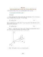 Giáo trình thủy lực biển ( Nxb Đại học Quốc gia Hà Nội ) - Phụ lục potx