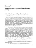 Kinh tế và quản lý môi trường ( Chủ biên PGS.TS. Nguyễn Thế Chinh ) - Chương 4 pptx