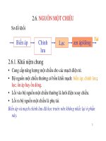 Kỹ thuật điện tử ( GV Nguyễn Văn Hân ) - Phần 6 pot