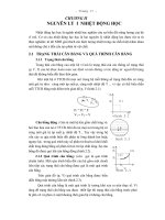 Vật lý phân tử và nhiệt học - Chương 2 doc